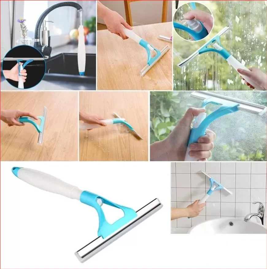 Generic Glass Cleaner 2 in 1 Spray Wiper - image 1