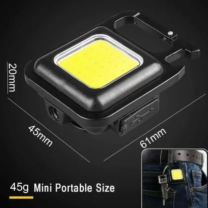 Generic Mini LED COB Working Keychain Light - image 5