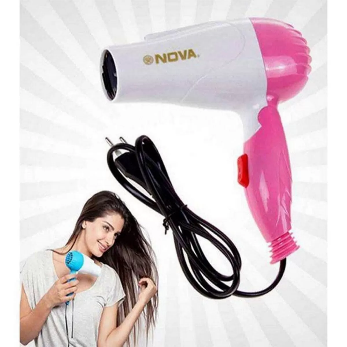 Nova Professional Foldable Hair Dryer - image 1