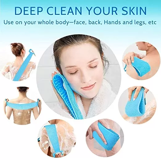 Generic Body Scrubber Belt Double Side Shower Exfoliating - image 7