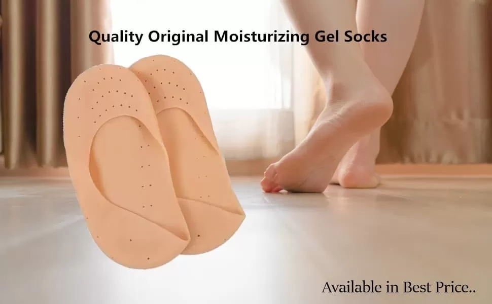 Smiling Foot Heel Crack Guard Full Length Silicone Gel - image 4