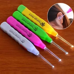Generic Baby Ear Wax Remover Spoon LED Flashlight