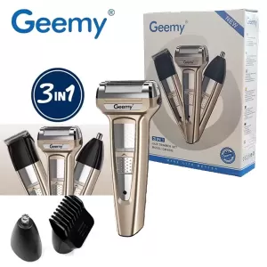 Geemy GM-6582 3 in 1 Hair Trimmer
