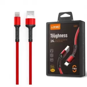 Ldnio Denim 1M Fast Charging Apple Lightning Cable