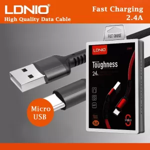 Ldnio Denim 1M 2.4A Fast Charging Micro USB Cable