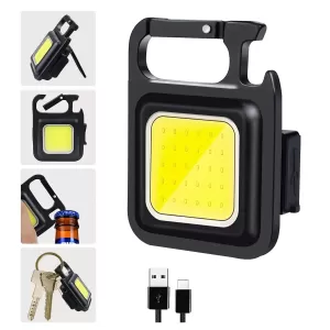 Generic Mini LED COB Working Keychain Light