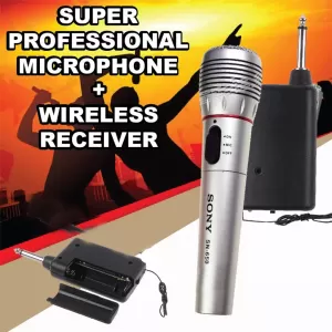 Professional NC650 Wired & Wireless Mic Support