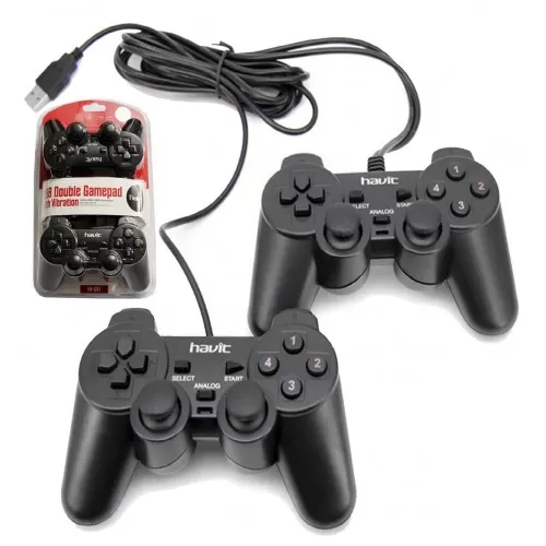 HAVIT HV-G61 Double Game Joystick with Vibration