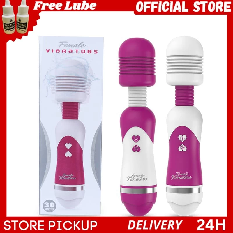 12 Function Mini Silicon AV Stick Wand Vibrator sex toy - image 1