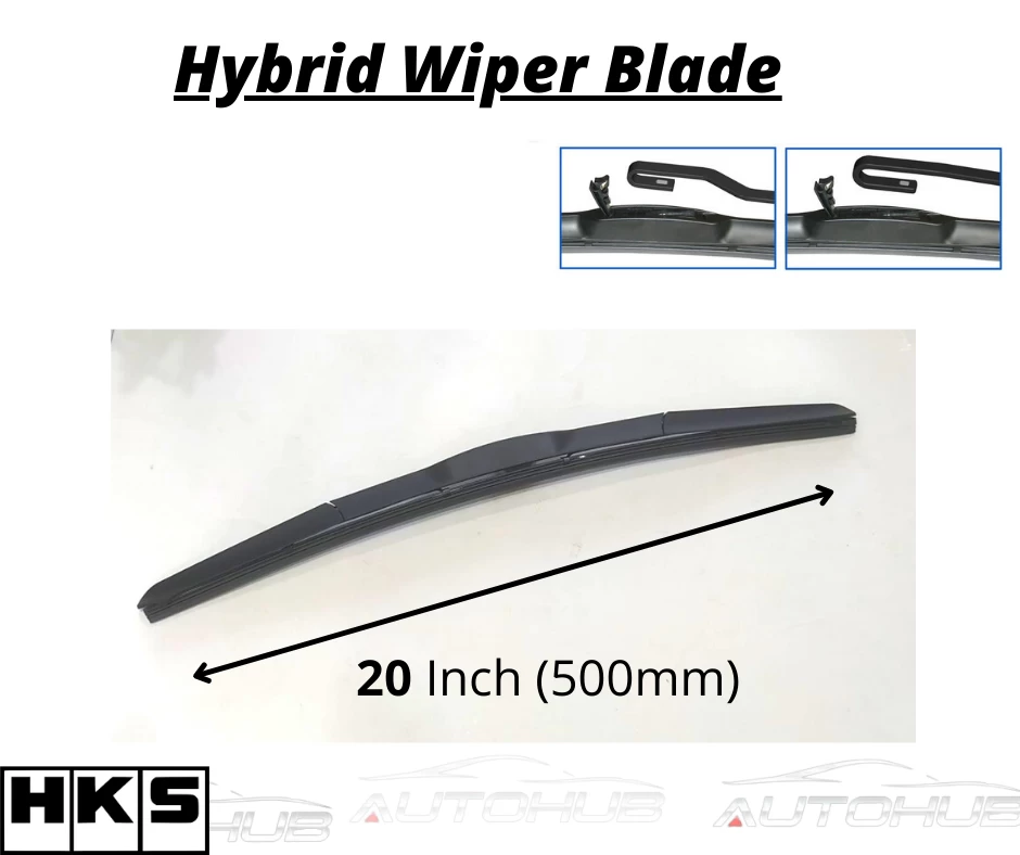 HKS 20″ Hybrid Wiper Blades for Car Van Lorry Bus