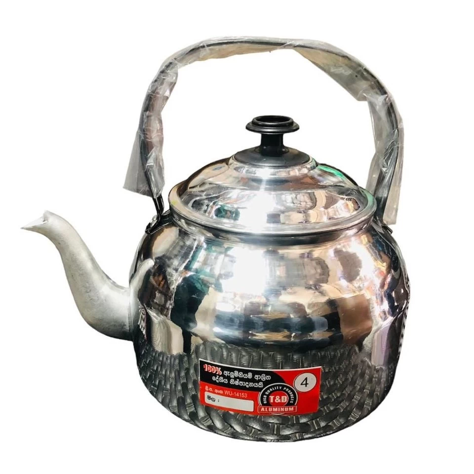 Generic 4P Aluminium Kettle 3 Ltr