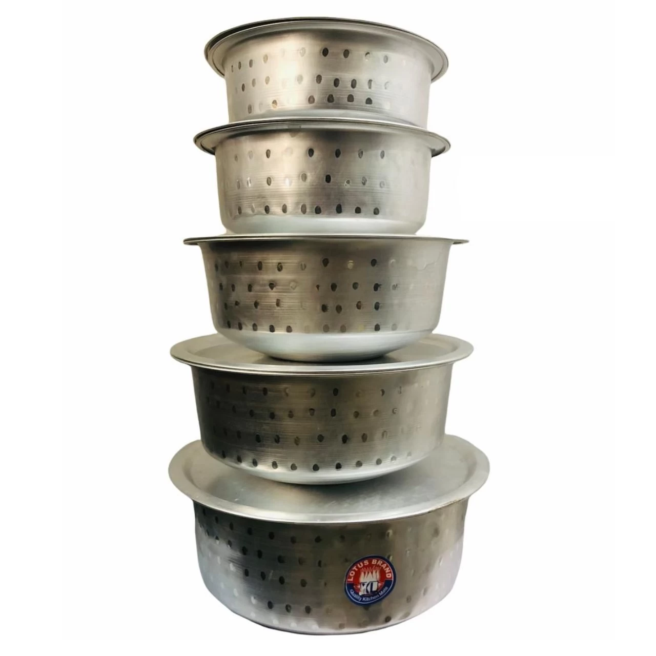 Generic 5-in-1 Aluminium Ricepot with Lids (L)