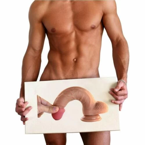 Generic 7 Inches Realistic Dildo Soft Silicone Huge Penis - image 5