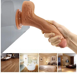 Generic 7 Inches Realistic Dildo Soft Silicone Huge Penis - image 4