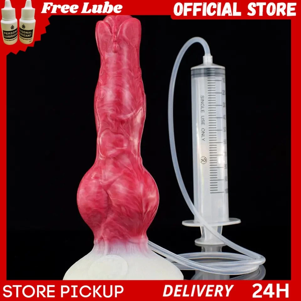 Generic Dog Cock Ejaculating Dildo
