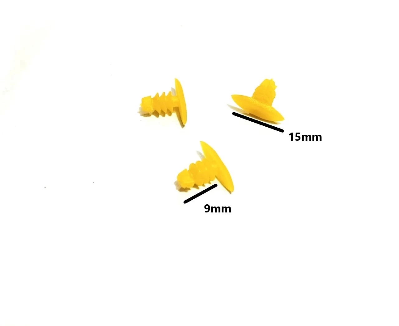 Generic Model 213 Plastic Door Beading Clips 20pcs