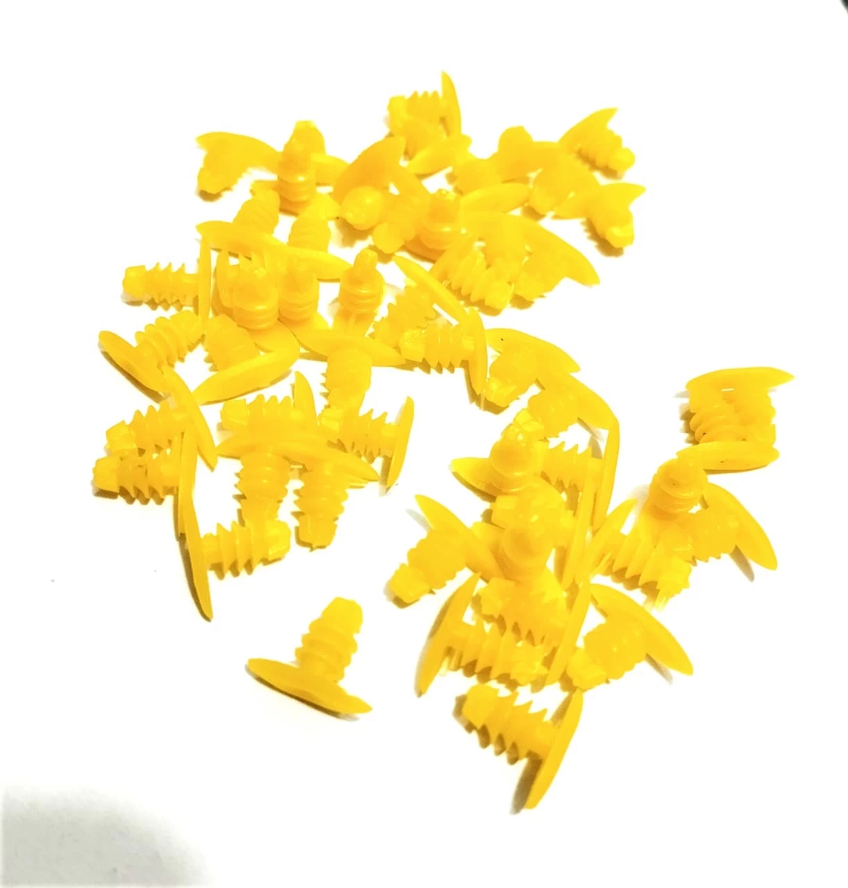 Generic Model 213 Plastic Door Beading Clips 20pcs - image 3