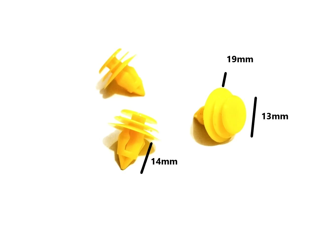Generic Model -986 Automotive Plastic Retainer Door Clips - image 1
