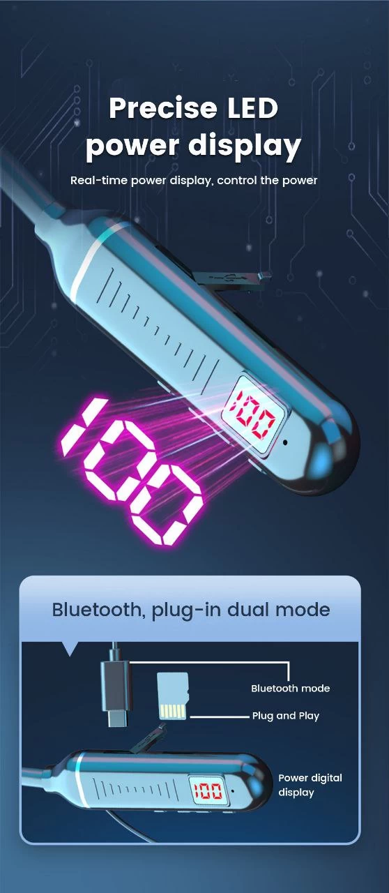 Bluetooth Wireless 5.0 Earphones with SD Card & Long Battery - image 4