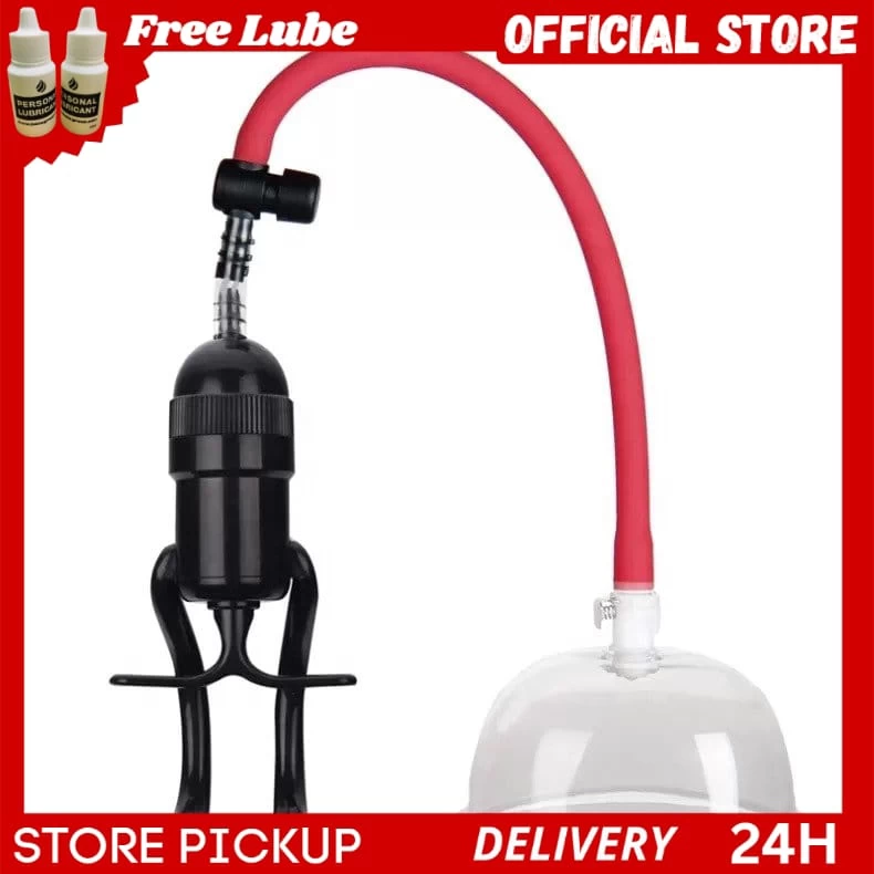 breast enlarge and vagina two in one vacuum pump sex toy