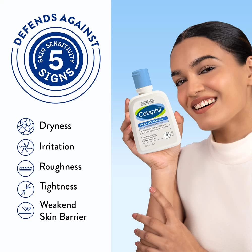 Cetaphil Gentle Skin Cleanser Dry/Normal Skin 125ML - image 3