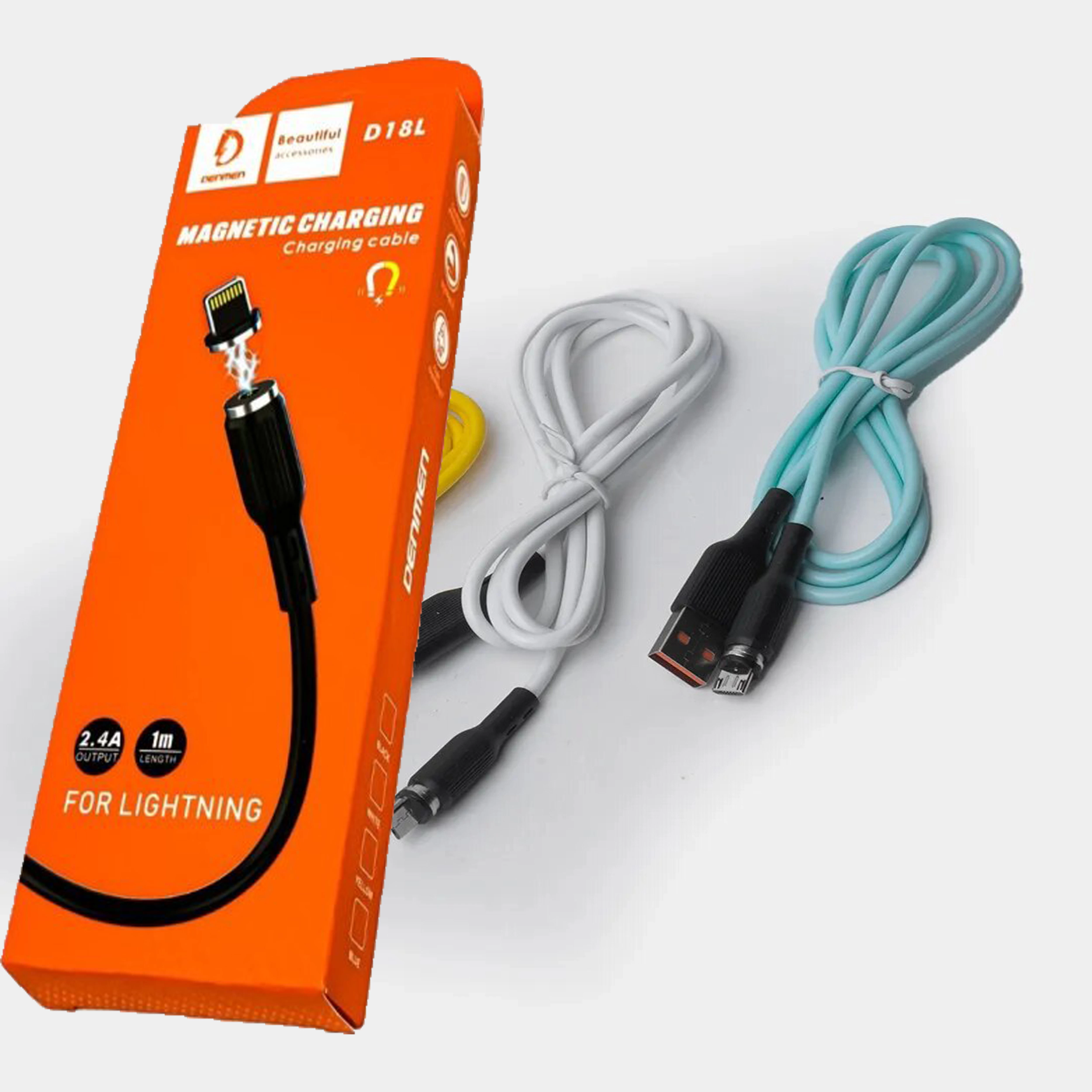 DENMEN Magnetic Charger Cable Lightning USB - image 2