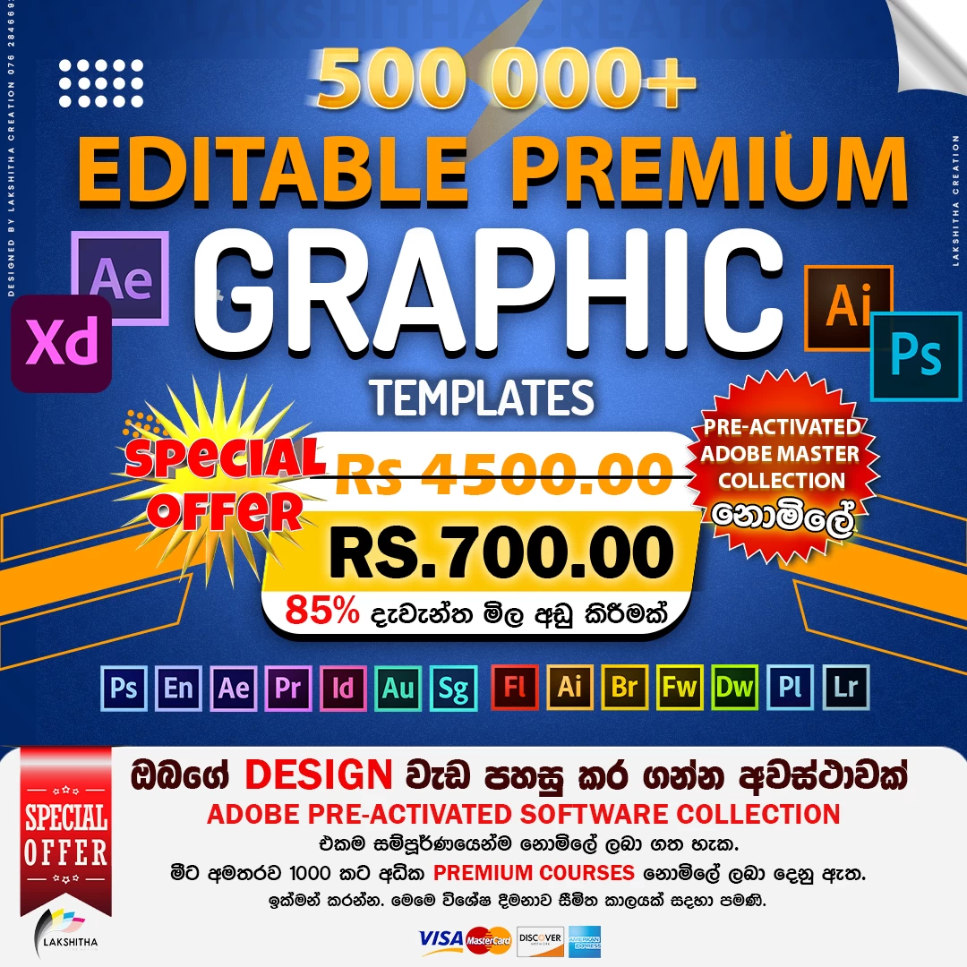 Generic Editable Premium Graphic Templates Collection