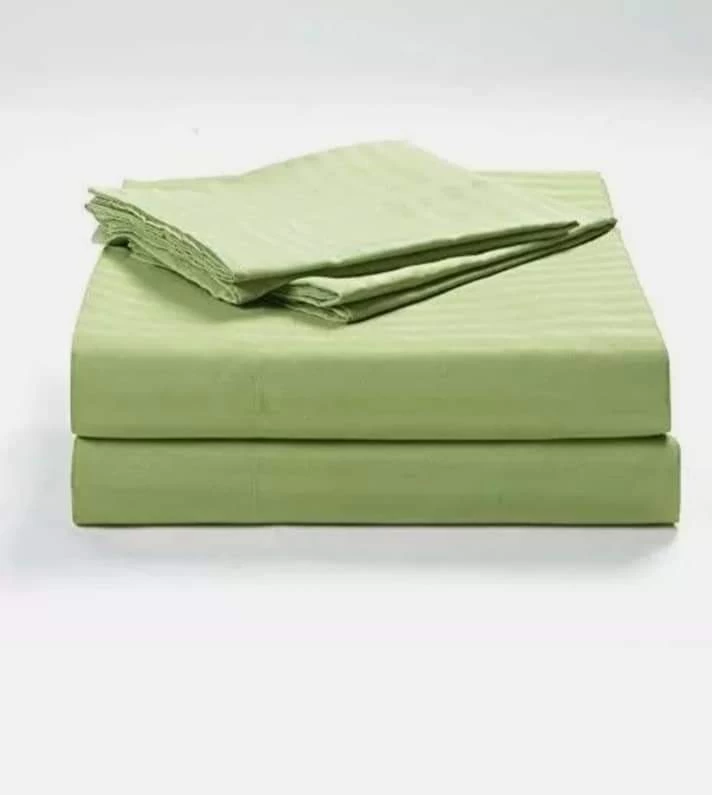 Egyptian Cotton King Size Bedsheet With 2 Pillow Covers
