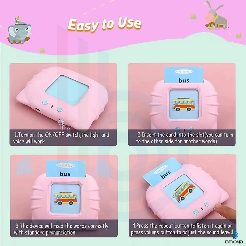 Generic Flash Cards Game Animal Sounds Toy 112 Cards - image 6