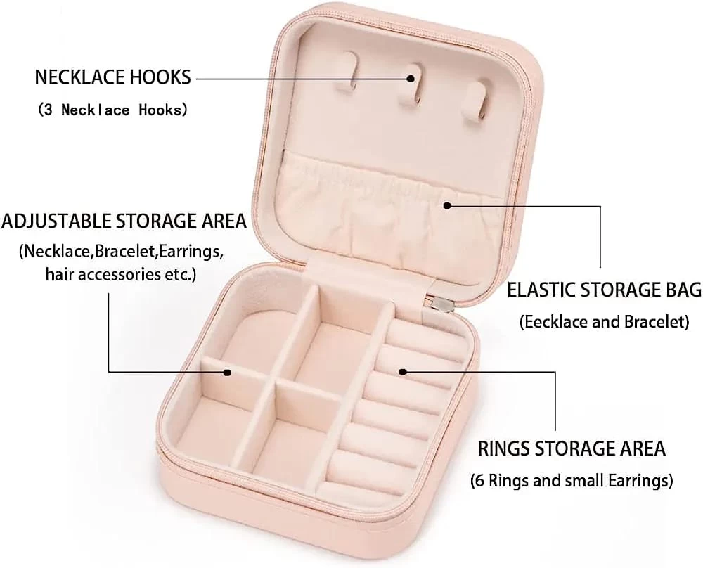 Generic Jewelry Case Portable Organizer - image 2