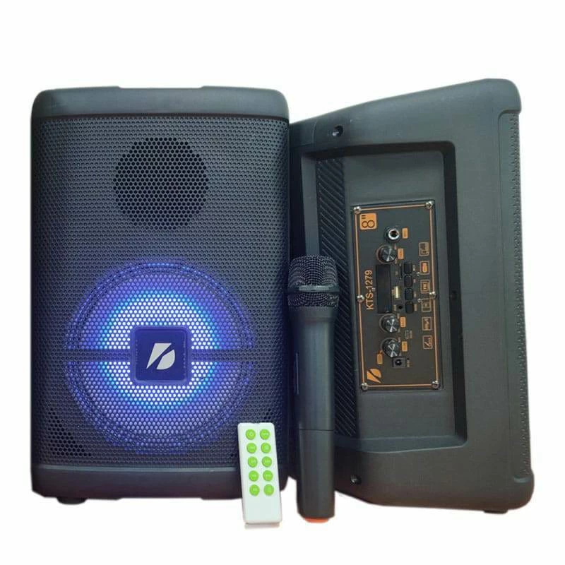 KTS 1279 Wireless Bluetooth Mic Remote Speaker