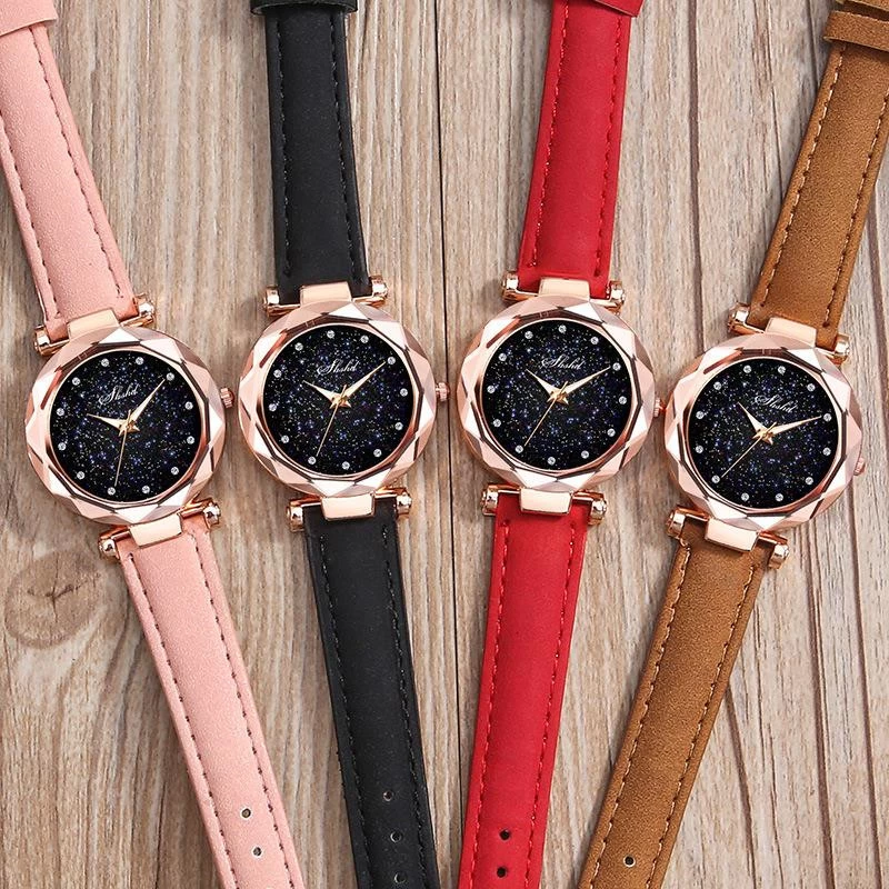 Luxury Diamond cut casual watches for women wrist watch - image 2