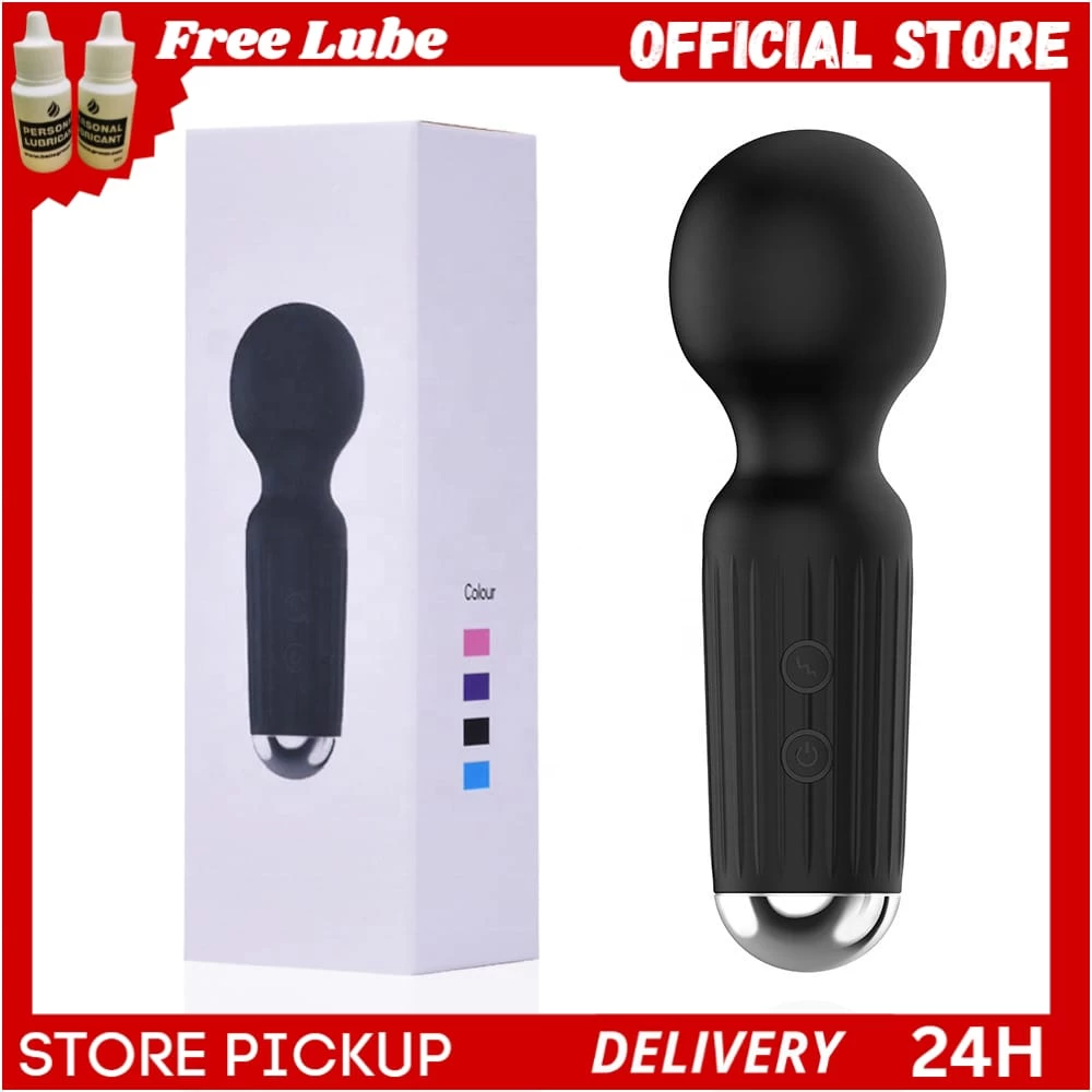 Mini Wand massage Vibrator 20 Frequency sex toy - image 1