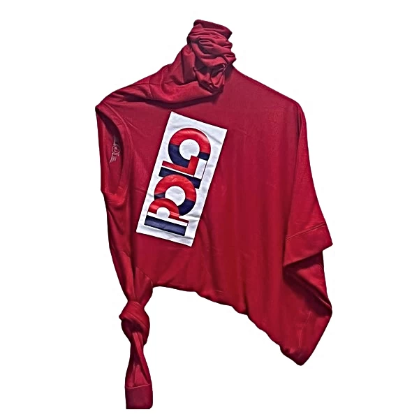 Polo Men's Printed T-Shirt Full Sleeve Red