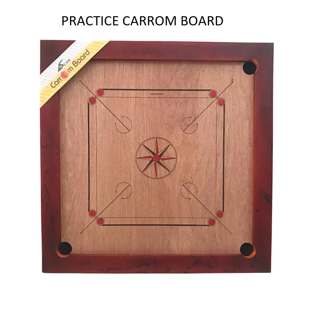 Generic Carrom Board Mahogany Frame