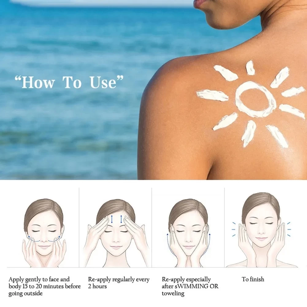 ROUSHUN SPF90 Moisturizing Sun Protection Cream 100ml - image 4