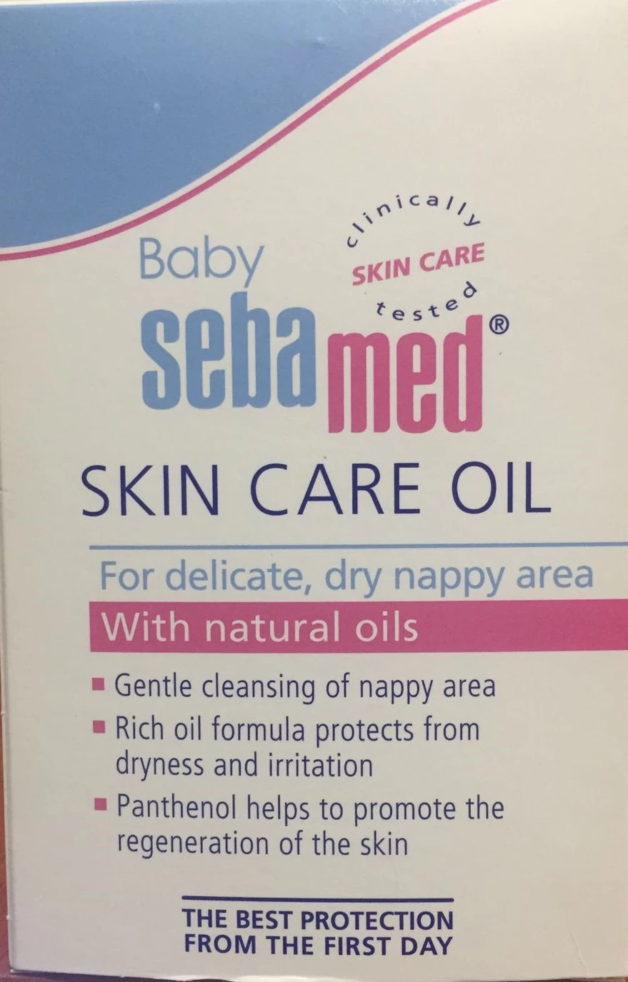 SEBAMED Baby Skin Care Oil Delicate Nappy Area