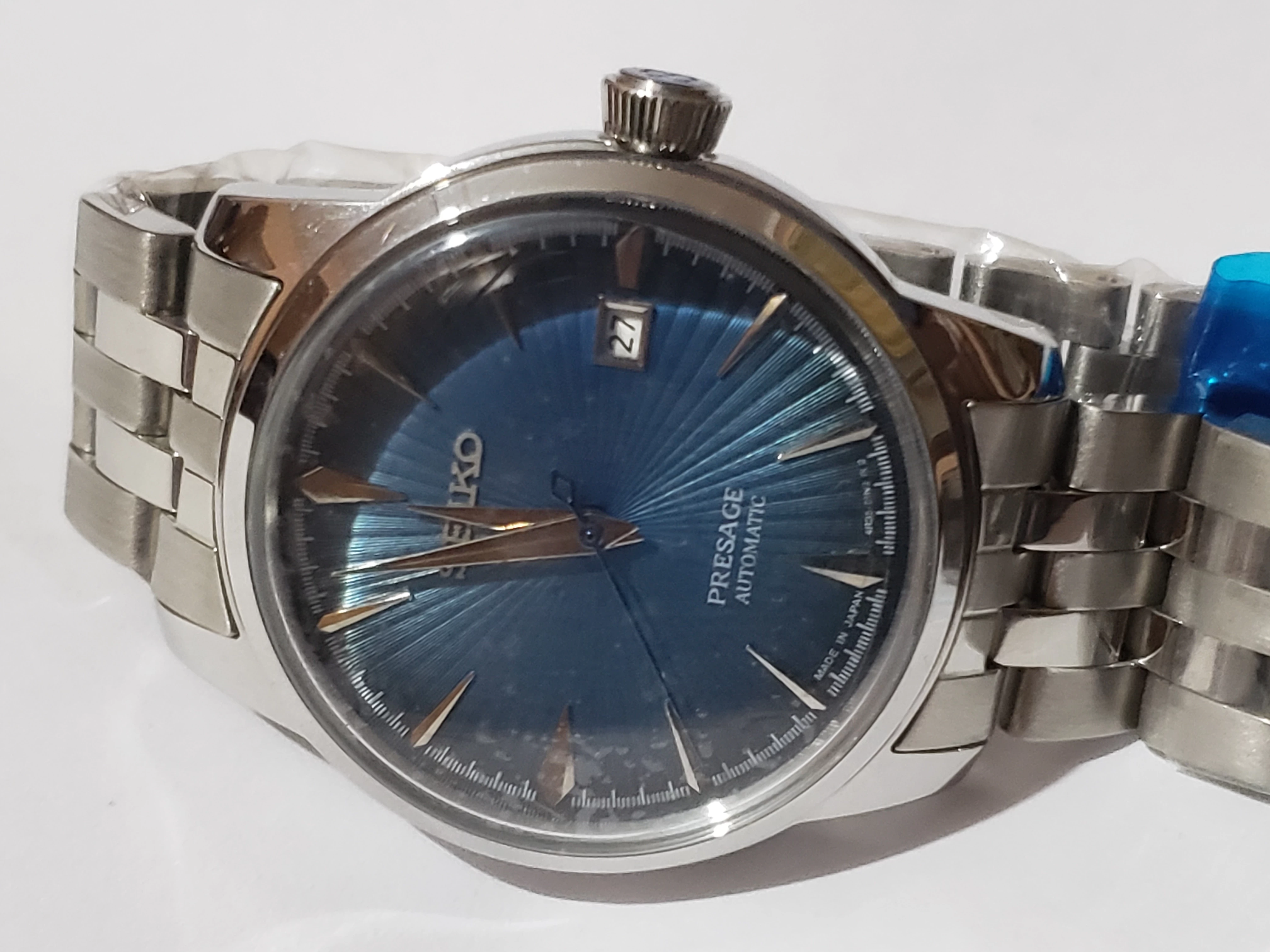 Seiko Ocean Blue Automatic Watch - image 6