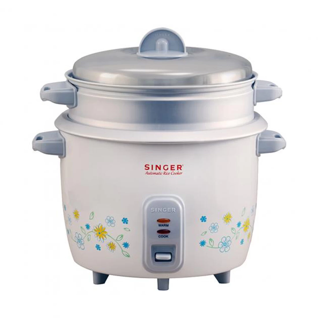 Singer SRC-1018HS Rice Cooker 1.8L Floral Design