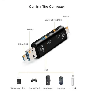 5 in 1 Card Reader USB OTG