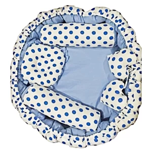Blue Pond 6 in 1 New Born Baby Bedding Set