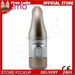 Auto up and down masturbation vibrate and rotate sex toy