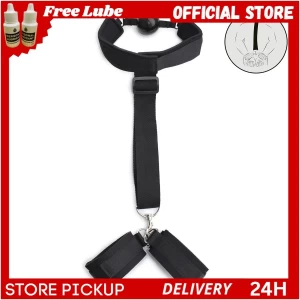 ball gang with hand cuff BDSM sex toy
