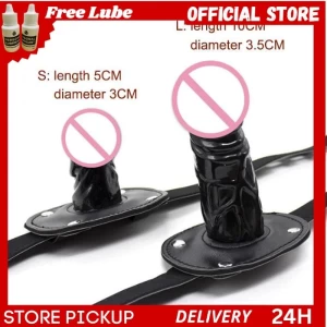 BDSM Bondage dildo Mouth gag Strap on dildo sex toy