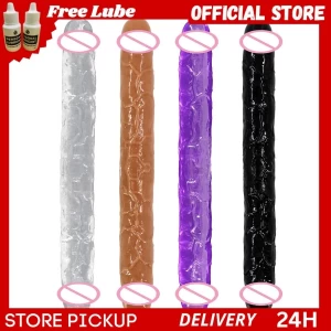 Double head lesbian Long Dildo sex toy