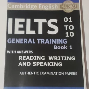 IELTS General Book 01-10 2 Books A4 Study Material