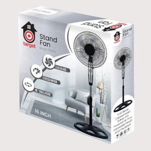 Generic Stand Fan 16-inch Powerful Air Flow
