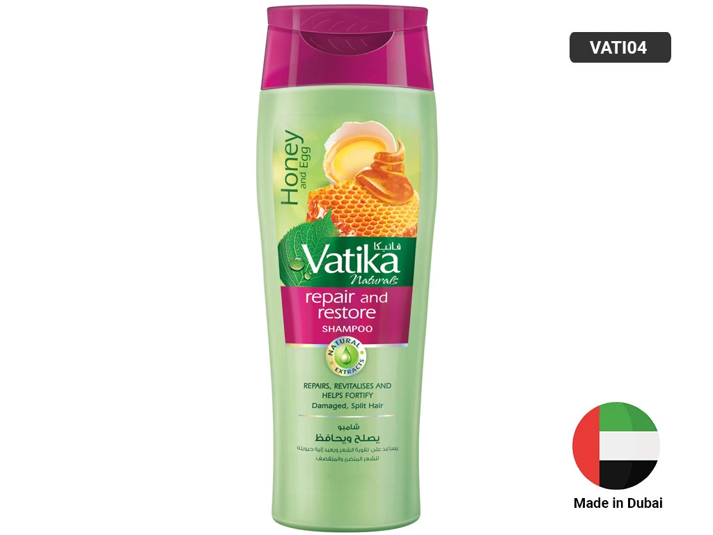 VATIKA Honey & Egg Repair & Restore Shampoo 400ml