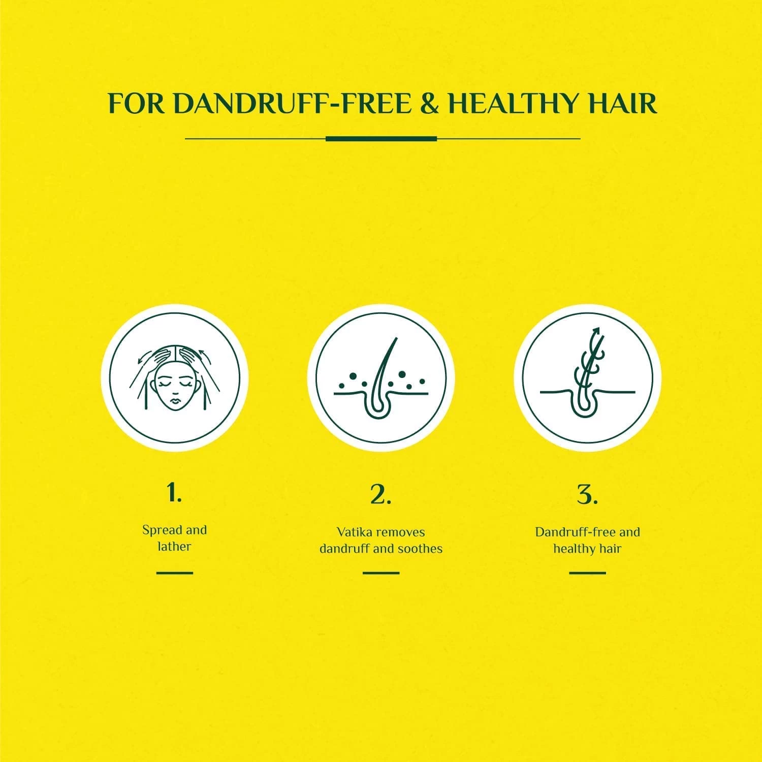 Vatika Lemon & Yogurt Shampoo Dandruff Guard - image 2
