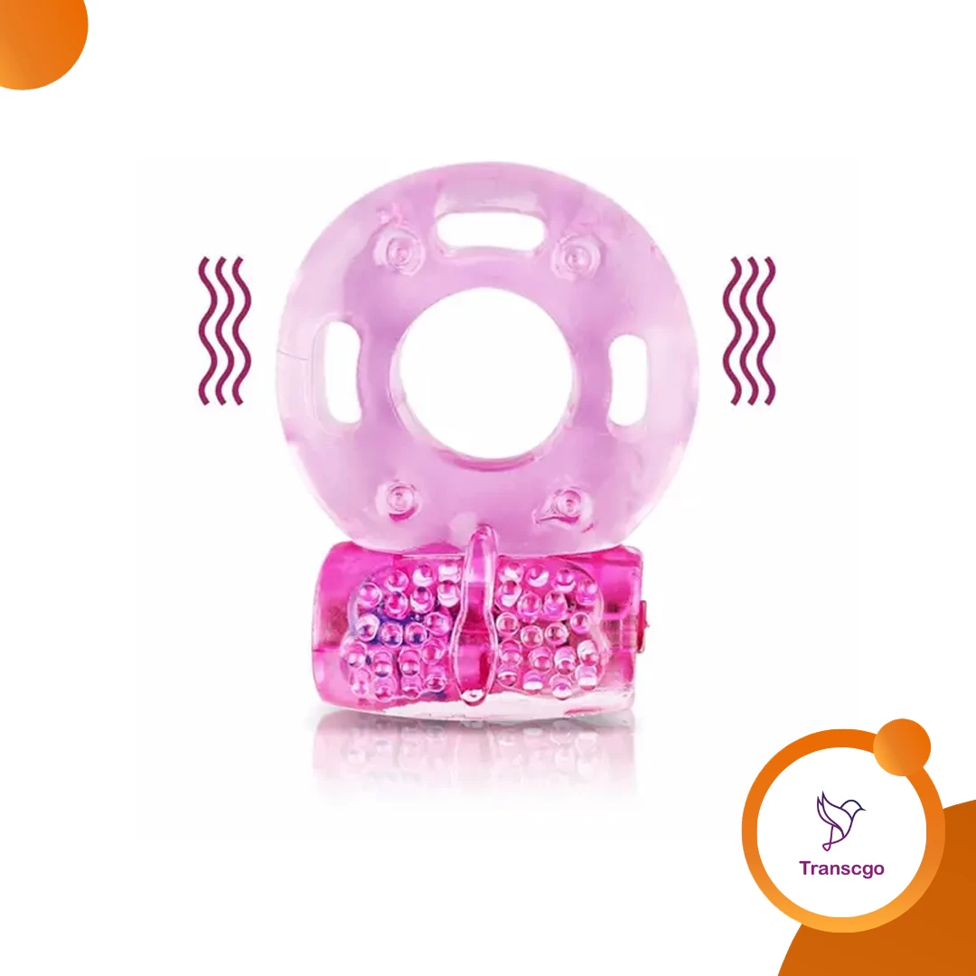 Generic Cock Ring Vibrating Couples Pleasure - image 2